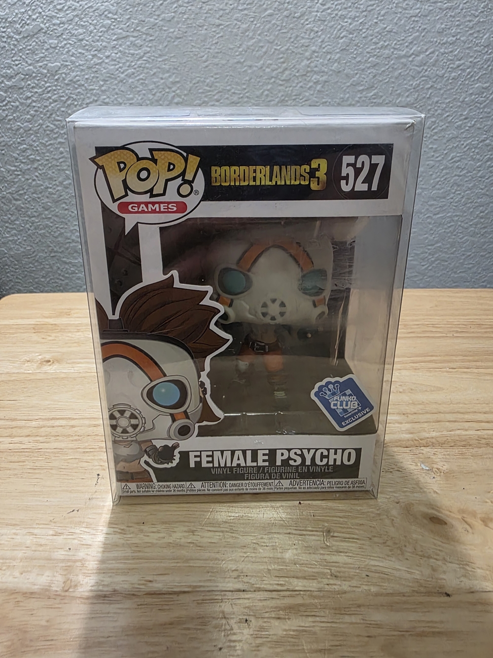 Funko Pop! Games Borderlands 3 Female Psycho Vinyl Figure #527 Exclusive 2019